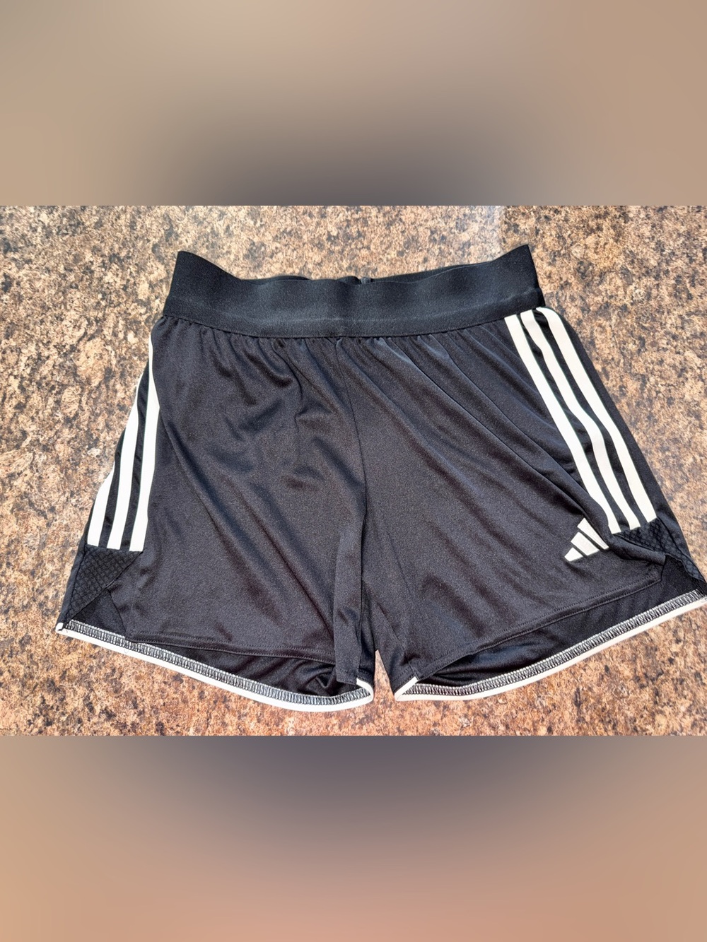 Adidas Women's Athletic Shorts, Black, Size Small